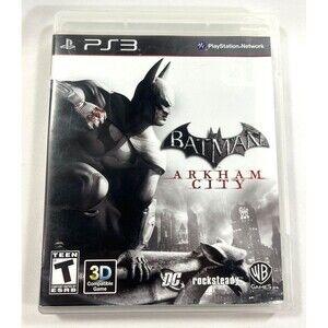 Batman: Arkham City Sony PlayStation 3 2011 Complete with Manual Tested